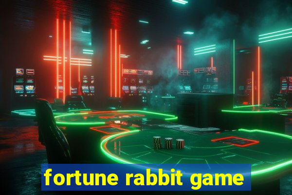 fortune rabbit game